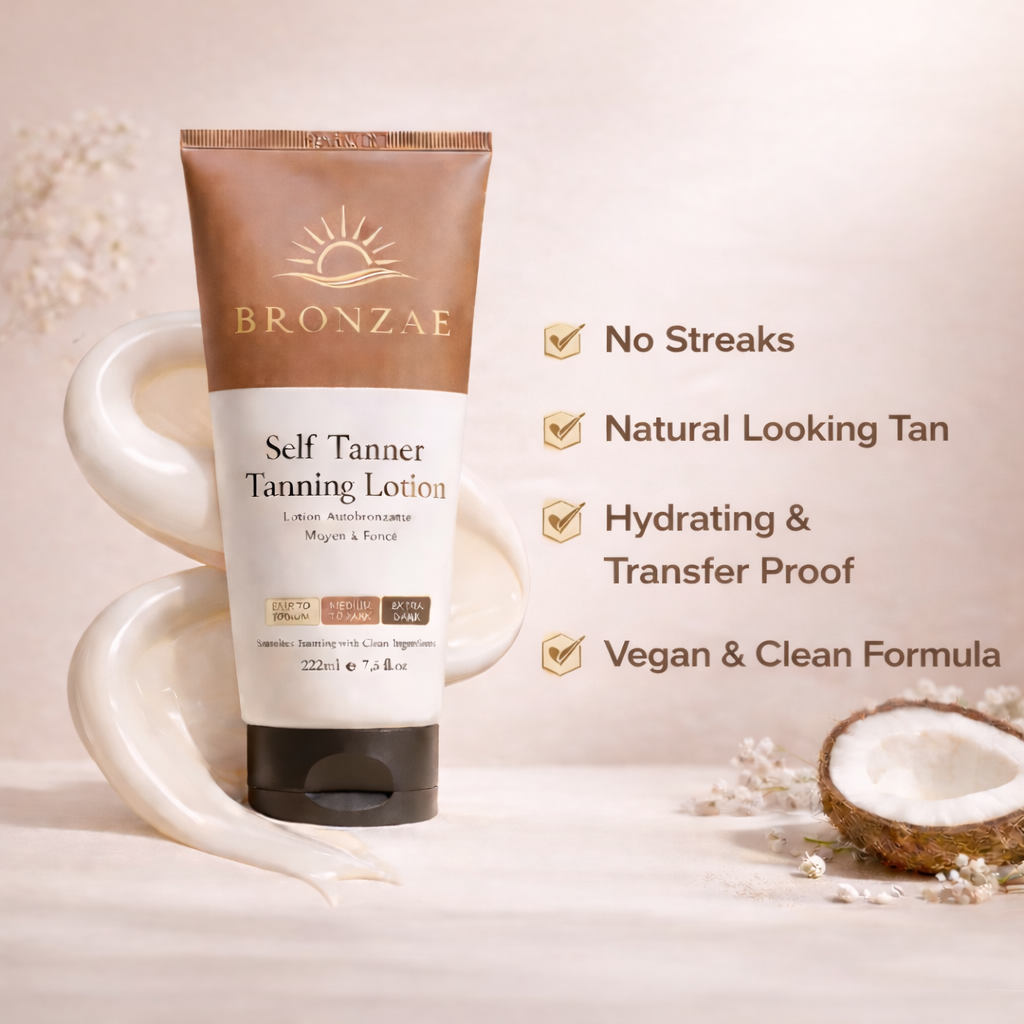 Bronzae™ Self Tanner Tanning Lotion